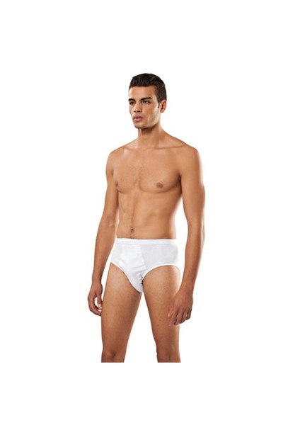 Erkek Slip Külot Beyaz