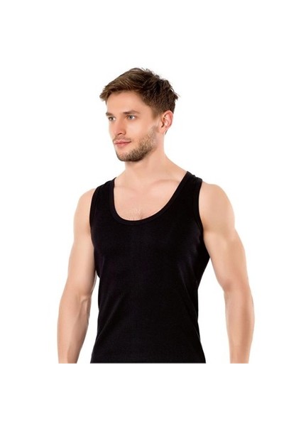 Erkek Ribana Atlet Siyah