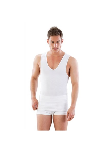 Seamless V Yaka Erkek Korse Atlet