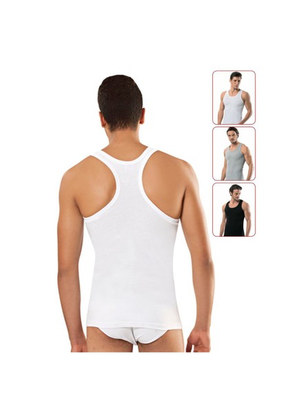 3'Lü Paket Erkek Spor Atlet Gri