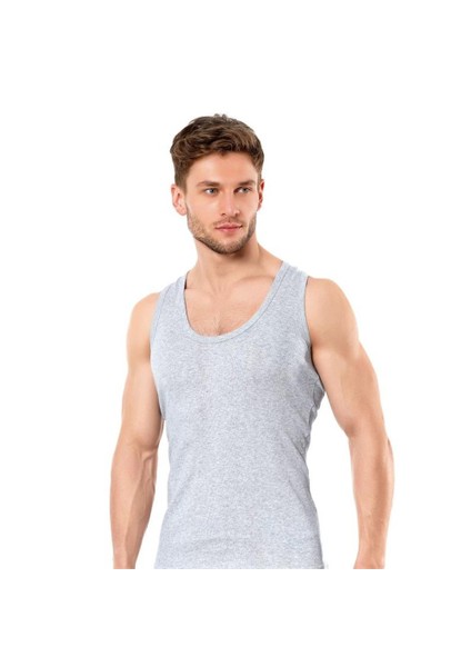 Erkek Ribana Atlet Gri