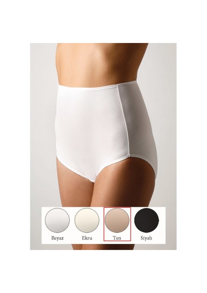 821 Penye Kumaşlı Yüksek Belli Normal Külot fiyatları