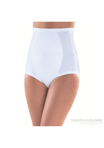 1480 BAYAN İLLUSİON YÜKSEK BEL TEN KÜLOT KORSE