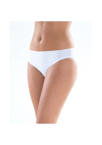 Comfort Elegance Kadın Slip Külot 1362 Krem