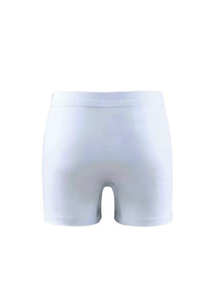 9623 ERKEK LOOSE FİT BEYAZ BOXER modelleri