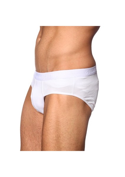 1205 Erkek Desenli Pamuklu alan Koton Normal Bel Slip Külot