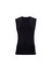 9677 ERKEK TENDER COTTON V YAKA SIFIR KOL 2 Lİ SİYAH ATLET 1