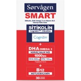 Sorvagen Smart Sitikolin, Dha Omega 3 Ve B12 (30 Kapsül) Norveç Balık Yağı