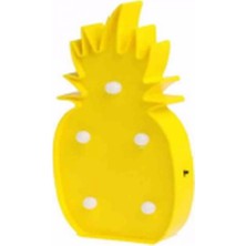 KENPAZAR Arizzonna LED Işıklı Ananas Gece Lambası Dekoratif LED Aydınlatma
