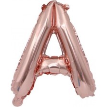 Parti Serüveni Rose Harf Balon A Harfi  40 Inç 100 cm