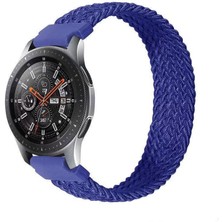 TahTicMer Samsung Gear S3 Frontier Kordon Kayış Kumaş Hasır Örme Spor Kordon
