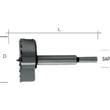 Labor Dişli Forstner Ahşap Freze Matkap Ucu 125 mm