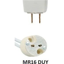 Cata 50W 220-240V Halojen Ampul MR16 Duylu (Çanak) CT-2104    1 Adet