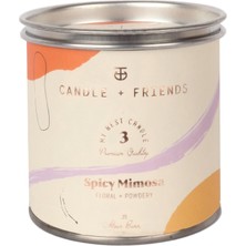 Candle And Friends No.3 Spicy Mimosa Teneke Mum 220GR.