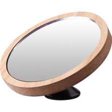 B Baosity Espresso Yansıtıcı Ayna Manyetik Aksesuarlar Kafe Için Ahşap Taban Lens