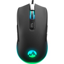 Rampage KB-R46 Carısma USB Rainbow Q Oyuncu Klavye + Sgm-L1 Lumos Siyah 6400DPI Rgb Makrolu Oyuncu Mouse