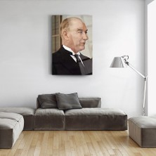 Srd Concept Atatürk 47 Cam Tablo-Atatürk Tablosu