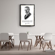 Srd Concept Atatürk 61 Cam Tablo-Atatürk Tablosu