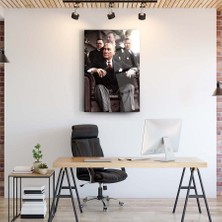 Srd Concept Atatürk 62 Cam Tablo-Atatürk Tablosu