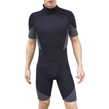 B Baosity Erkekler Dalış Suits One Piece Mayo Islak Suit Spearfishing Bodysuit Streç 2mm Xxl