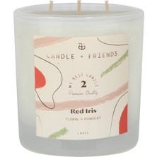 Candle And Friends No.2 Red Iris Large Cam Mum 320GR.