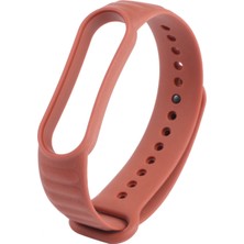 Mijobs Xiaomi Mi Band 6/5 Için Silikon Deri Doku Yedek Kayış (Yurt Dışından)