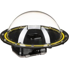 GoPro 6" Dome Port Housing Su Geçirmez Su Altı ve Üstü Yarım Küre ( Hero11 Black & Hero10 Black / Hero9 Black )