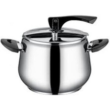 Taç Bengü Indüksiyon Tabanlı Güveç Düdüklü Tencere 5 Lt -Siyah