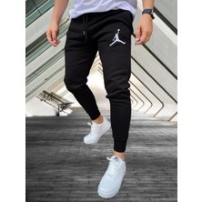 Amor Man Jordan Dijital Baskılı 4 Iplik Çok Kalın Tam Kışlık Yeni Kreasyon Dış Mekan Erkek Eşofman Altı