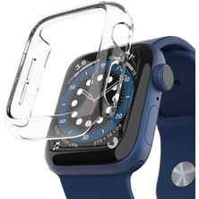 Bilişim Aksesuar Apple Watch Uyumlu Series 6 Siyah 40 mm Matte Premium Slim Watch Uyumluband Kılıf