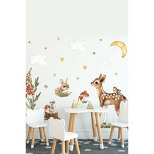 Kt Grup Ceylanlı Orman Arkadaşları Duvar Stickerı