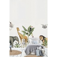 Kt Grup Afrikan Safari Vahşi Yaşam Duvar Sticker Seti