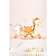 Kt Grup Sweat Dreams Baby Animals Duvar Sticker