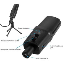 HUA3C SF-970 USB Bilgisayar Için Tripod Oyun Mikrofonu (Yurt Dışından)