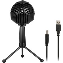 Yanmaı GM-888 Masaüstü Bilgisayar Için USB Karaoke Oyun Kayıt Stereo Mikrofon (Yurt Dışından)