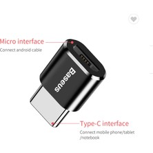 Baseus Mini Micro Dan Type-C Ye Dönüştürücü