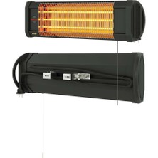 Mirkraft Essby 1800 W Duvar Tipi Infrared Elektrikli Isıtıcı