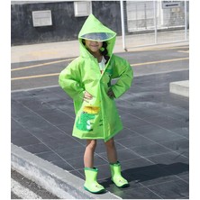 Masho Trend Hayvan Figürlü Kapüşonlu Çocuk Yağmurluk - Çocuk Yağmurluğu - Unisex Yağmurluk