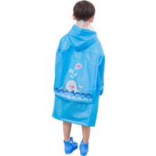 Masho Trend Hayvan Figürlü Kapüşonlu Çocuk Yağmurluk - Çocuk Yağmurluğu - Unisex Yağmurluk
