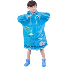 Masho Trend Hayvan Figürlü Kapüşonlu Çocuk Yağmurluk - Çocuk Yağmurluğu - Unisex Yağmurluk