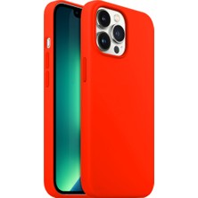 Buff iPhone 13 Rubber S Kılıf Neon Orange