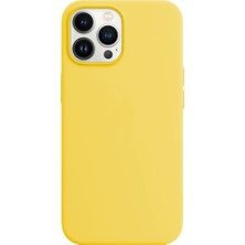 Buff iPhone 13 Rubber S Kılıf Yellow