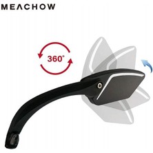 Meachow ME-002SR Sağ Bisiklet Aynası Kelepçe Montaj Gümüş Lens