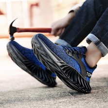 Sitong Siyah - Mavi Iş Güvenliği Ayakkabısı (Yurt Dışından)