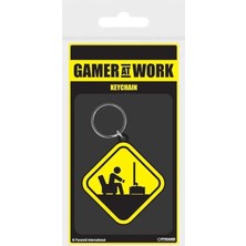 Pyramid International Anahtarlık Gamer At Work (Caution Sign)