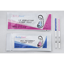 Babyfast 30 Adet Ovulasyon 2 Adet Gebelik Test Hijyenik Strip Test