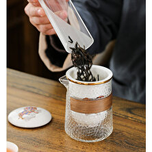 SLD Seyahat Vintage Çay Seti Teaware Seramik Çin Çayırlık Beyaz Çay Seti Porselen Juego De Te Chino Teaware Setleri DL60CT | Teaware Setleri (Yurt Dışından)