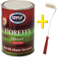 Gemsa Fioretex Vernikli Ahşap Koruyucu 12 kg Şeffaf