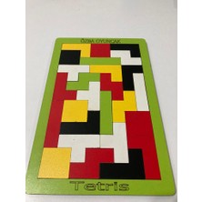 Özba Oyuncak Eğitici Ahşap Blok Tetris Zeka Oyunu