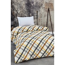 Komfort Home Tek Kişilik Baskılı Pamuklu Silikon Yorgan 155x215 Cm